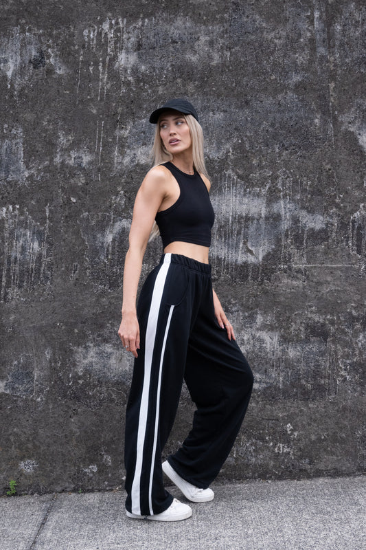 Brooke Striped Track Pants